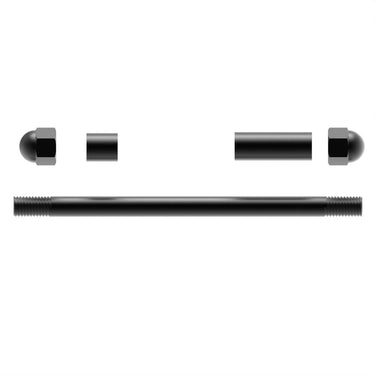 Eje de rueda delantera con tuercas para Cruiser V2